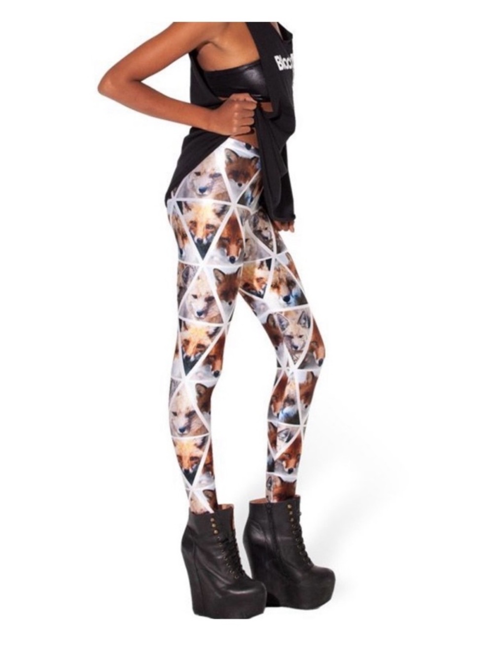 Foxy Leggings high waisted Black Milk Clothing